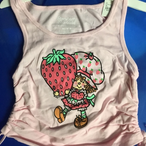 Tops - Strawberry shortcake tank top